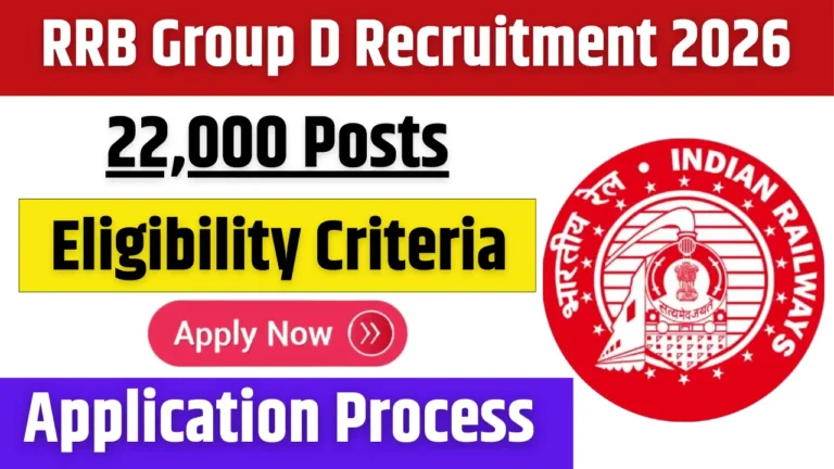 RRB Group D Recruitment 2026