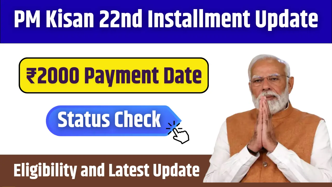PM Kisan 22nd Installment Date 2026