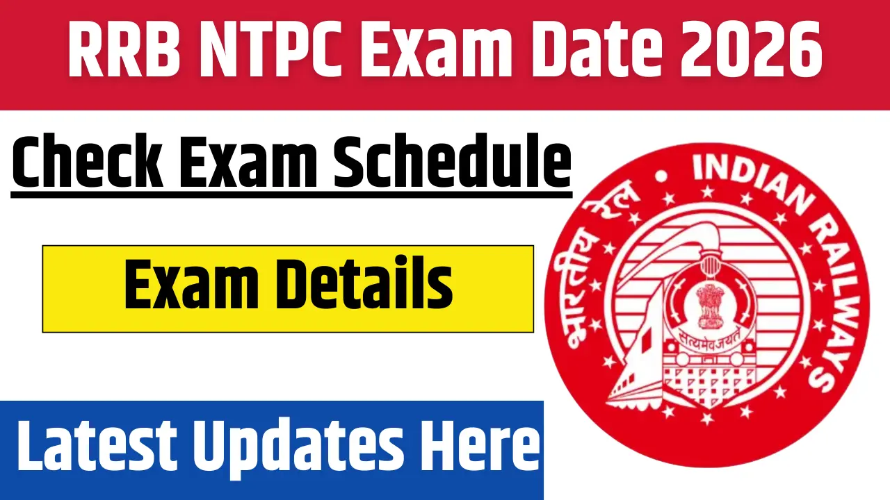 RRB NTPC Exam Date 2026